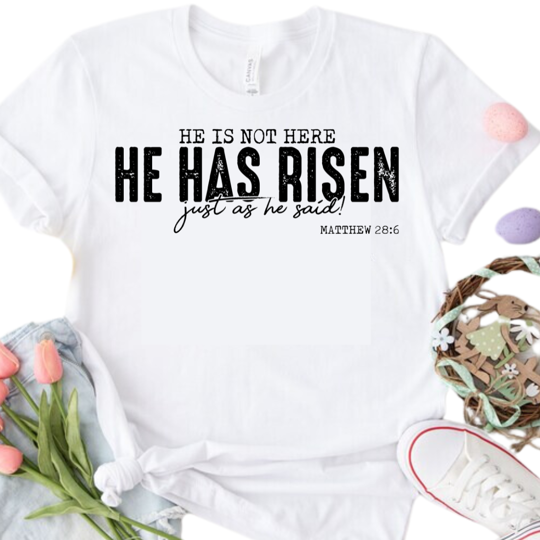 He Has Risen - DTF Transfer