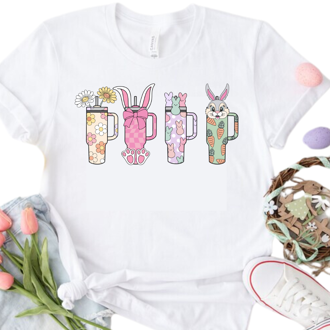 Bunny Cups - Unisex T-Shirt