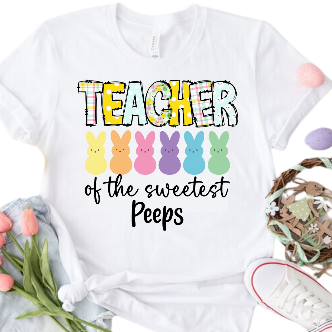 Teacher of the Sweetest Peeps - DTF Transfer