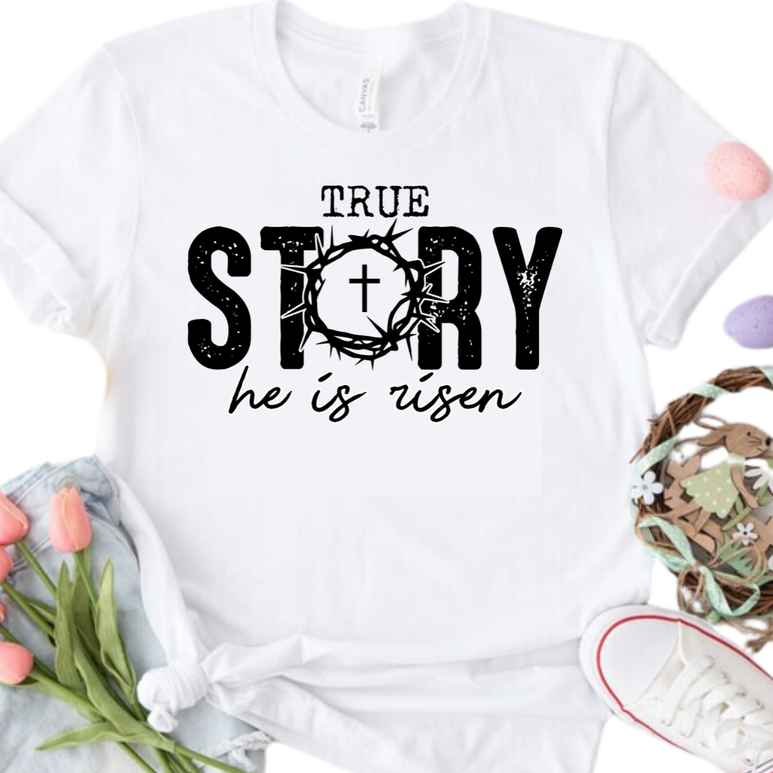 True Story, He Is Risen - Unisex T-Shirt