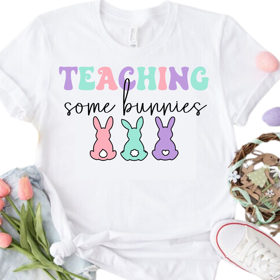 Teaching Some Bunnies - Unisex T-Shirt