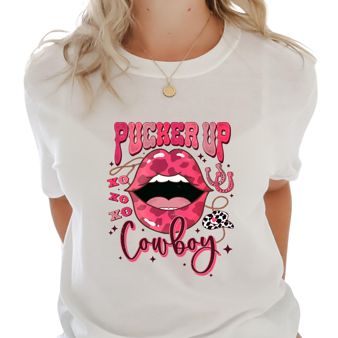 Pucker Up, Cowboy - Unisex T-Shirt