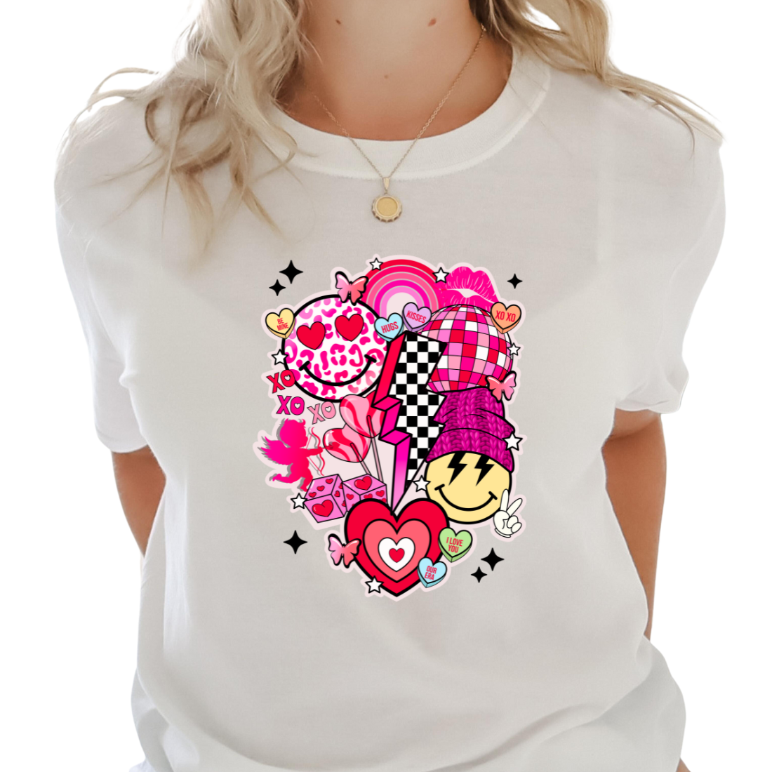 Valentine's Day Collage - Unisex T-Shirt