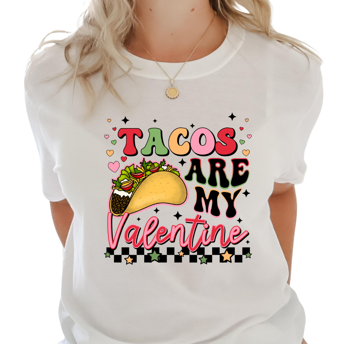 Tacos Are My Valentines - Unisex T-Shirt