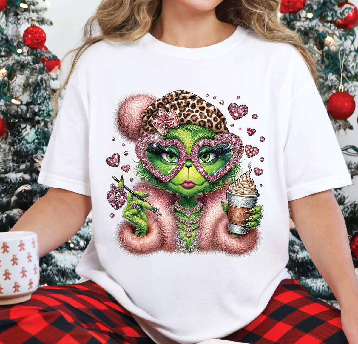 Rhinestone Mean Green Girl - Unisex T-Shirt