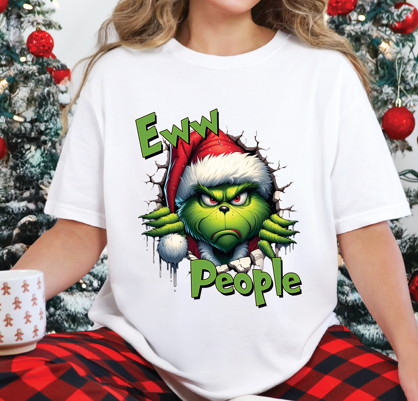 Ew, People / Mean Green Guy - Unisex T-Shirt