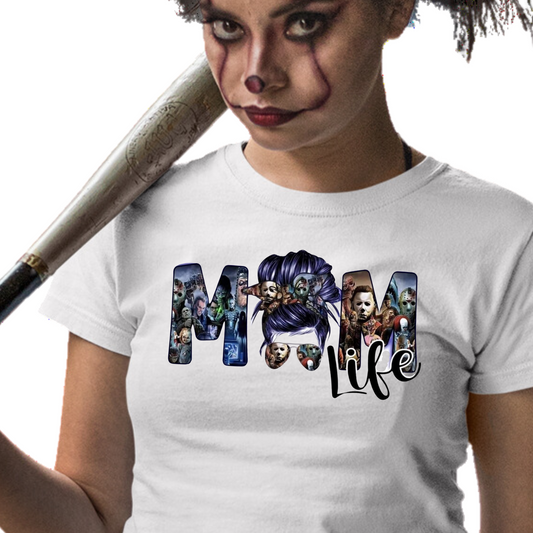 Mom Life / Horror Collage - Unisex T-Shirt