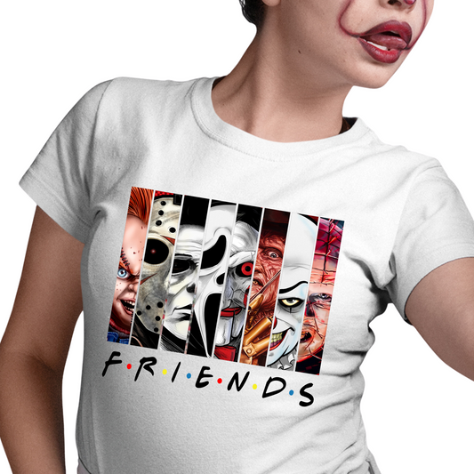 Friends / Horror - Unisex T-Shirt