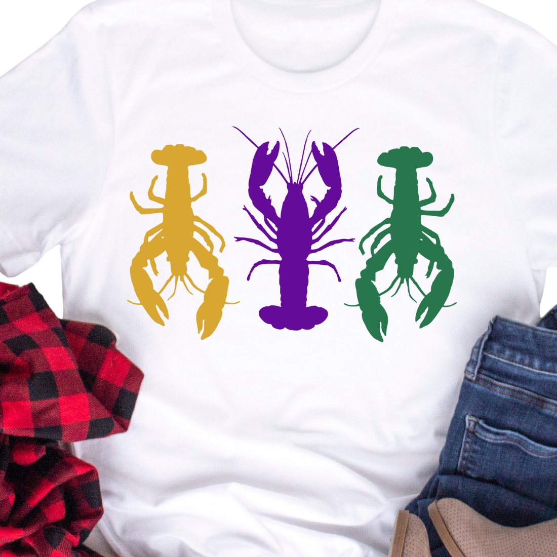 Three Crawfish - Unisex T-Shirt