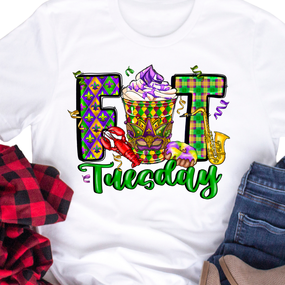 Fat Tuesday - DTF Transfer