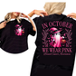 In October We Wear Pink / Ghost with Pocket Design - Unisex T-Shirt