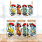 Pika Cartoons - 16 oz. UV DTF Cup Wrap