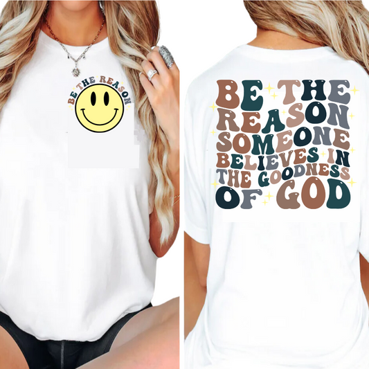 Be The Reason - Back and Pocket - Unisex T-Shirt