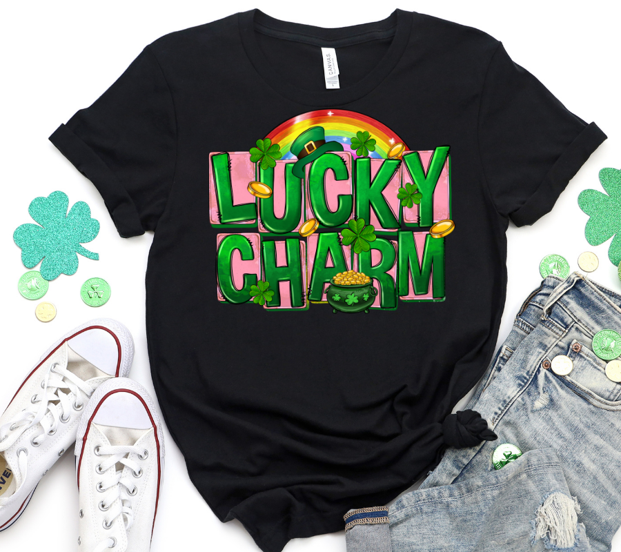 Rainbow Lucky Charm - Unisex T-Shirt