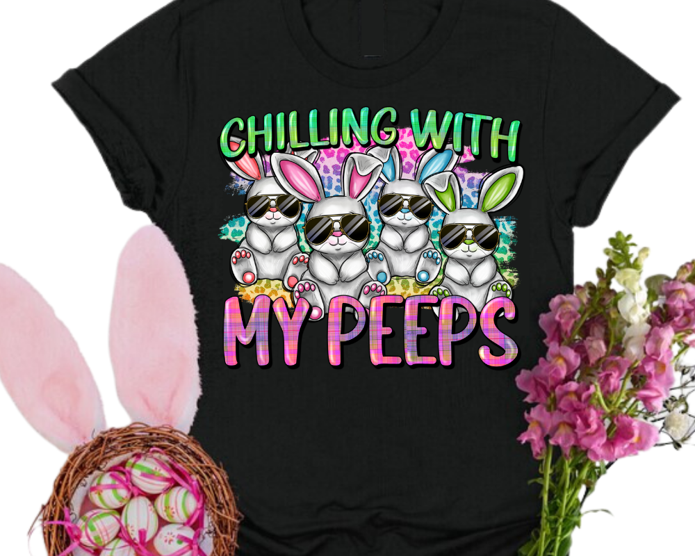 Chillin With My Peeps - Unisex T-Shirt