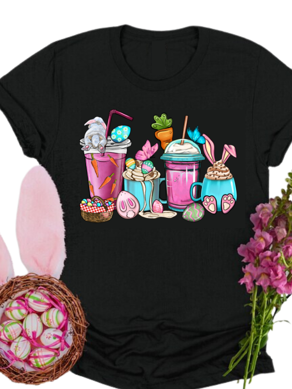 Easter Coffee Cups - Unisex T-Shirt