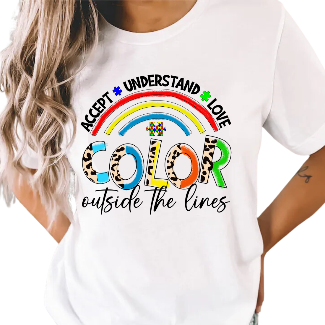 Color Outside The Lines - Unisex T-Shirt