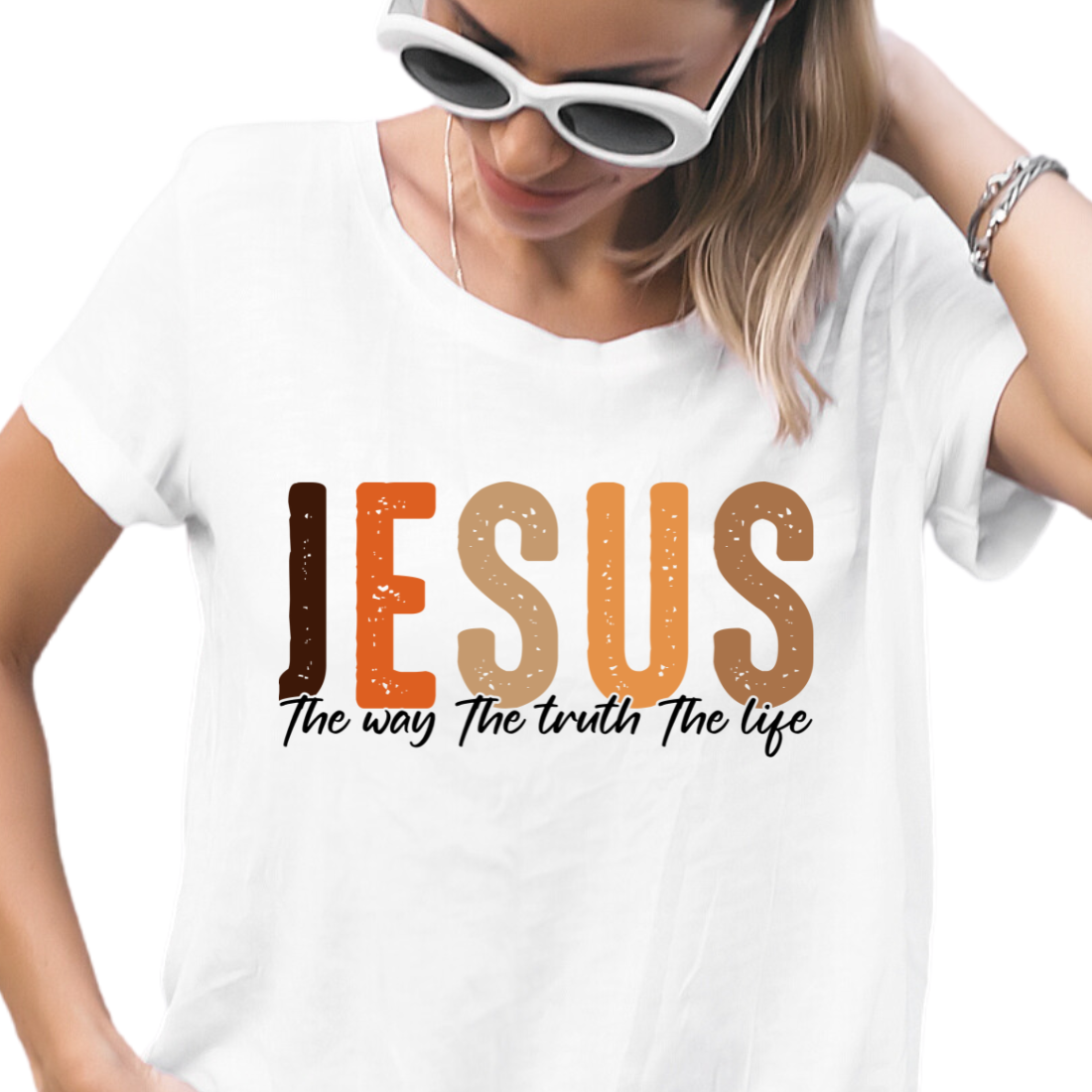 Jesus, The Way, The Truth, The Life Neutral - Unisex T-Shirt