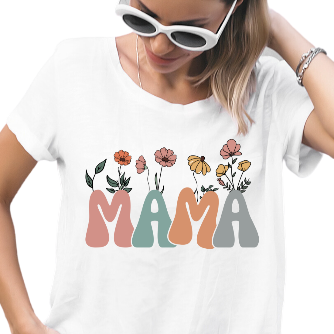 Mama / Flowers - Unisex T-Shirt