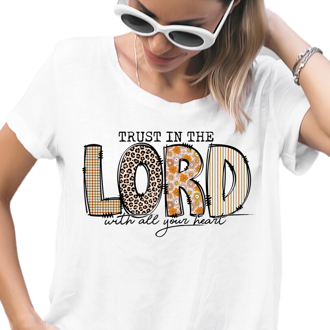 Trust In The Lord With All Your Heart - Unisex T-Shirt