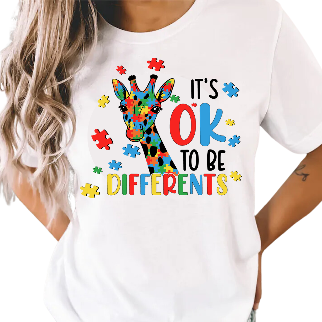 It's Ok To Be Different Autism Awareness - Unisex T-Shirt