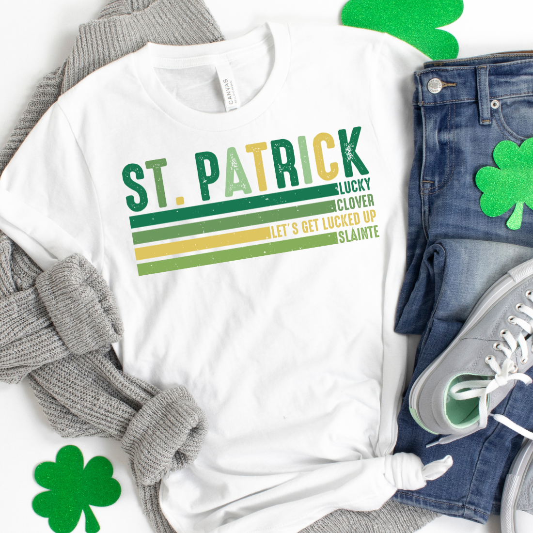 St. Patrick / Stacked - Unisex T-Shirt