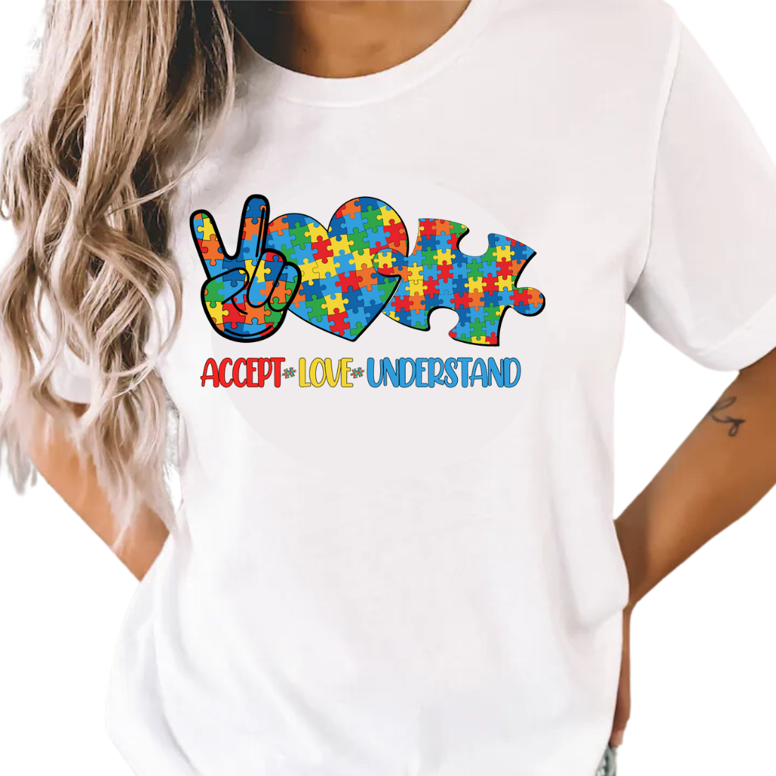 Accept, Love, Understand / Autism - Unisex T-Shirt