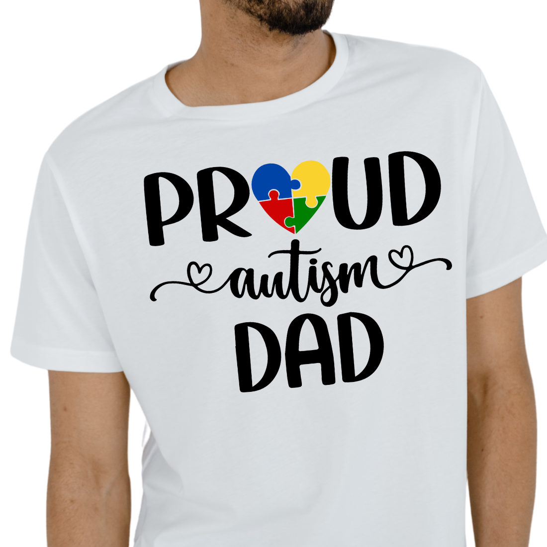 Proud Autism Dad - Unisex T-Shirt