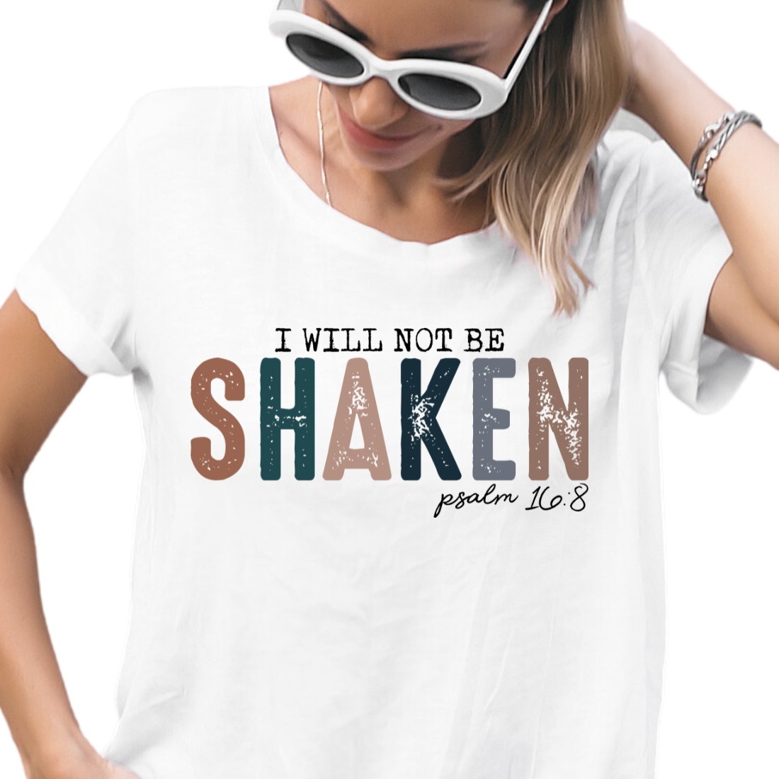 I Will Not Be Shaken - Unisex T-Shirt