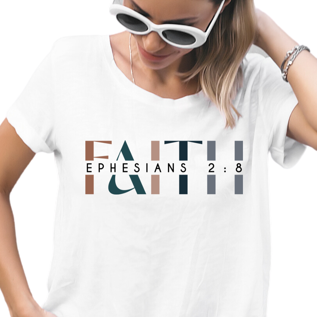 Faith- Ephesians 2:8 - Unisex T-Shirt