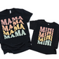 Wavy Rainbow, Mama & Mini / TWO SHIRTS - Unisex T-Shirt Combo