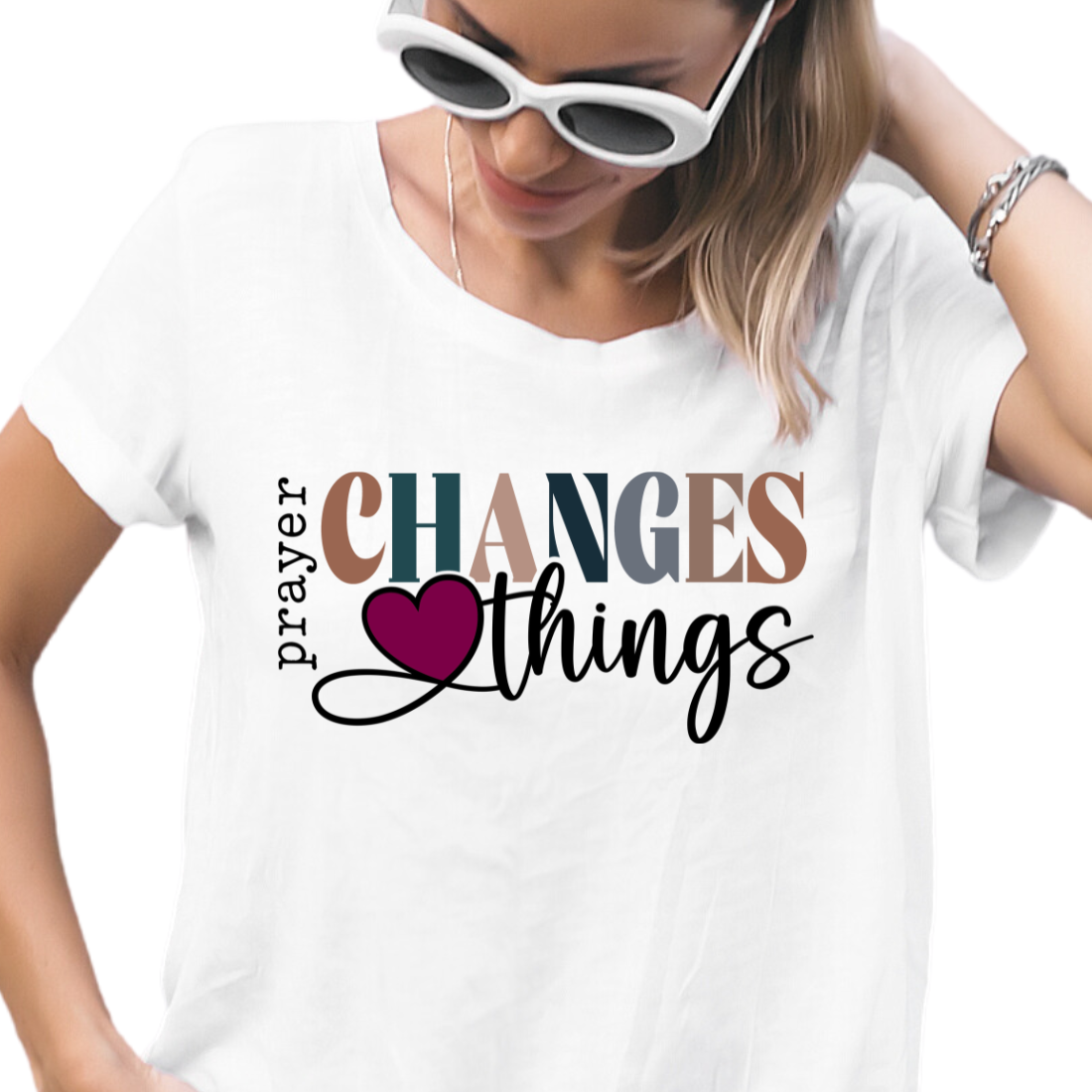 Prayer Changes Things - Unisex T-Shirt