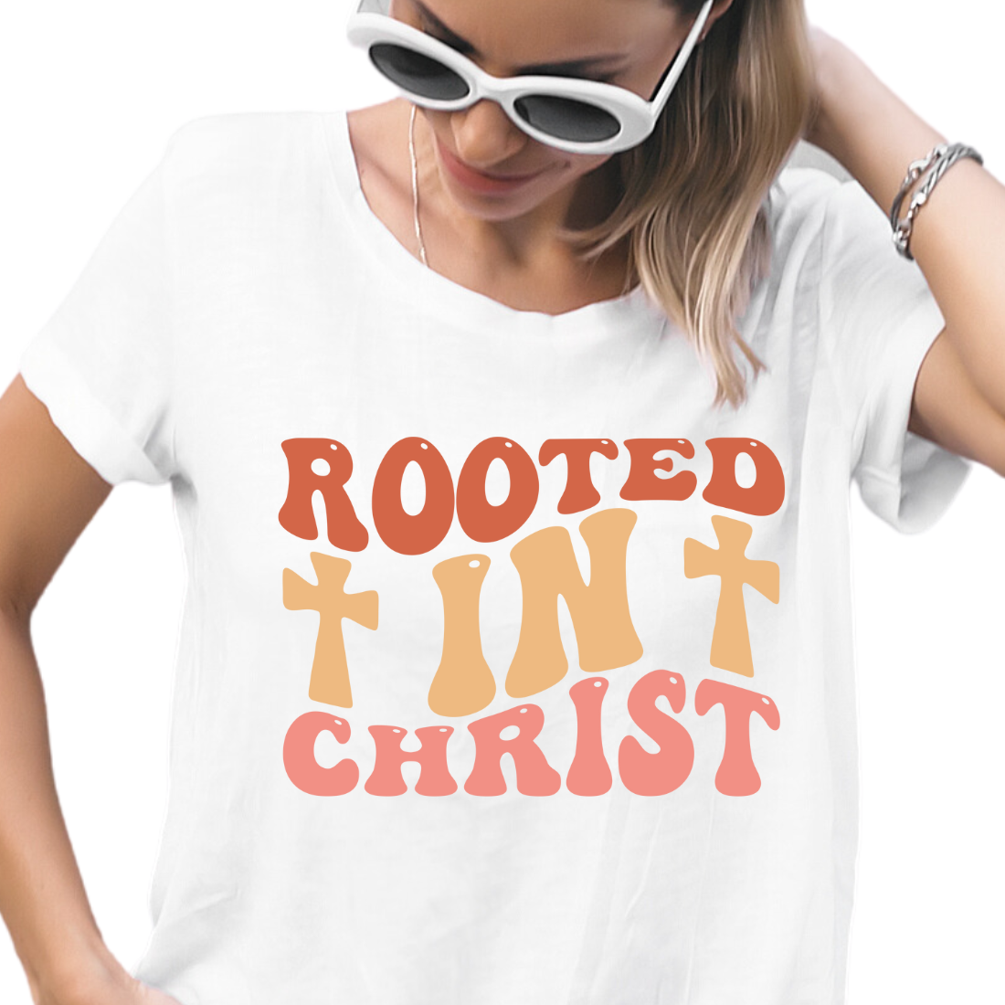 Rooted In Christ - DTF Transfer