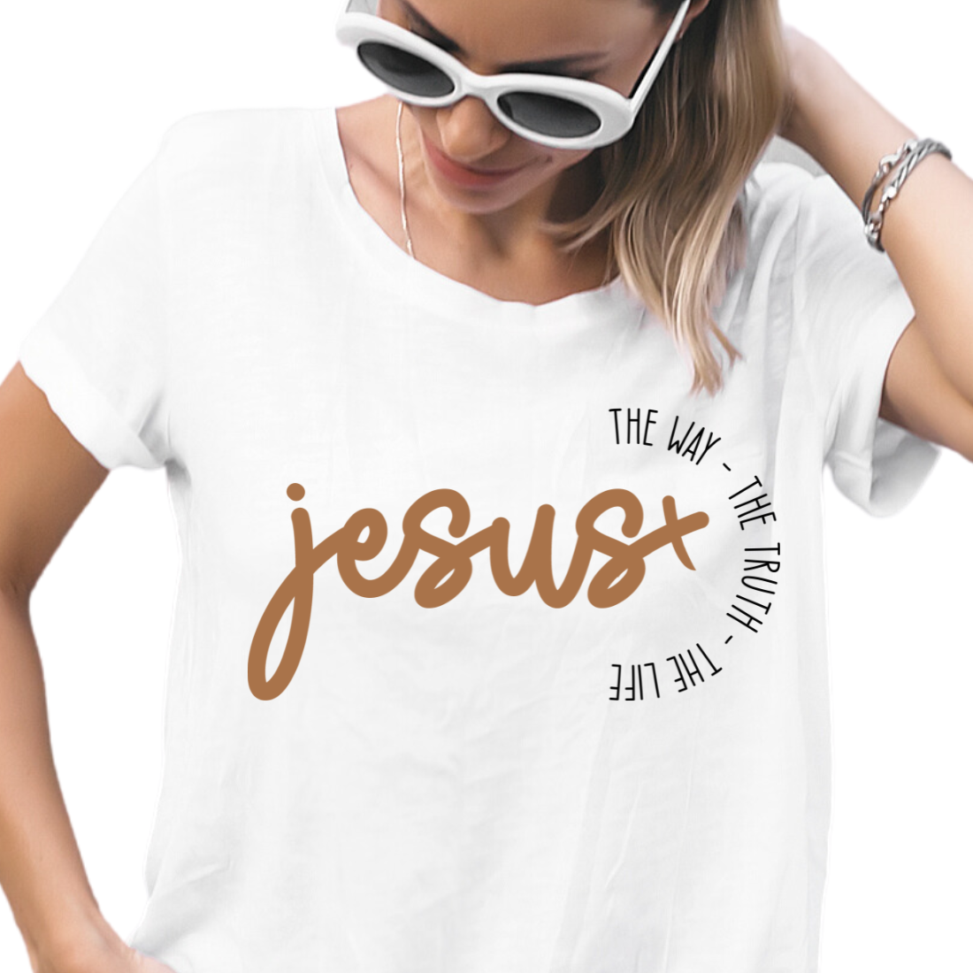 Jesus, The Way, The Truth, The Life - Unisex T-Shirt