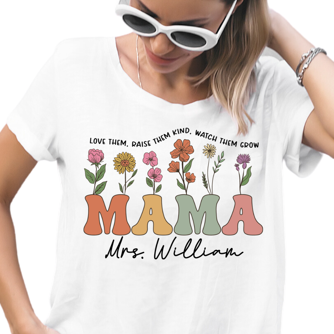 Love Them, Raise Them Kind, Watch Them Grow - Unisex T-Shirt