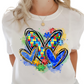 Autism Hearts - Unisex T-Shirt