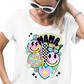 Mama / Checkered & Glitter Collage - Unisex T-Shirt