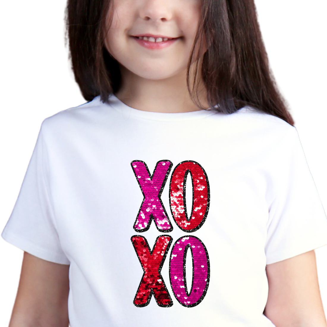 Faux Sequin - XOXO - Unisex T-Shirt