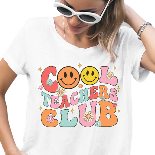 Cool Teachers Club - DTF Transfer