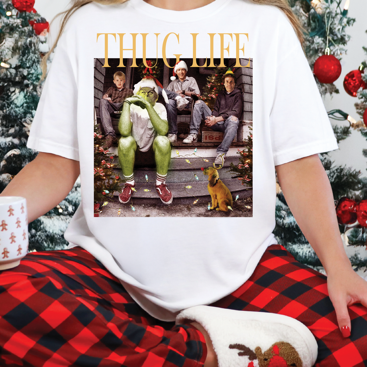 Thug Life, Christmas Movie Characters - DTF Transfer