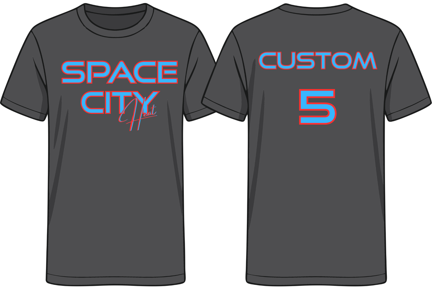 SC Heat / R&B (T-Shirt) *CHOOSE PICK UP AT THE TSHIRT QUEEN*