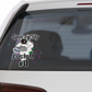 5 inch sticker / window decal / Space Man / FULL COLOR