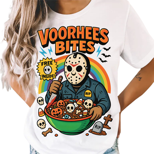Voorhees Bites / Cereal - Unisex T-Shirt