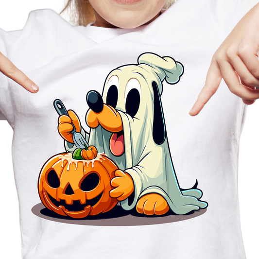 Pluto Dog Ghost - Unisex T-Shirt