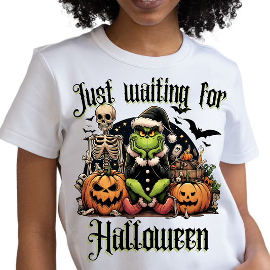 Just Waiting For Halloween - Unisex T-Shirt