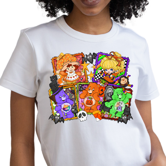 80's characters / Strawberry, Light Bright, Nice Bears - Unisex T-Shirt