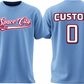 Blue Jersey *CHOOSE PICK UP AT THE TSHIRT QUEEN*