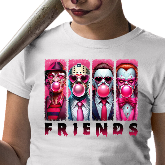 Horror Friends Bubble Gum - Unisex T-Shirt