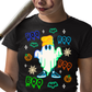 Boo, Neon Ghost - Unisex T-Shirt