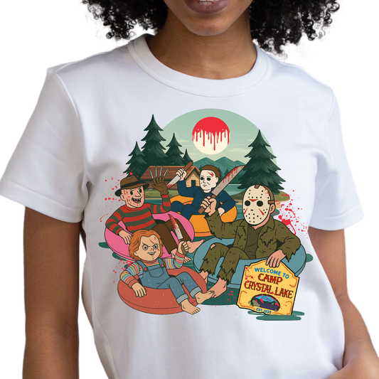 Camping Horror Villains - Unisex T-Shirt